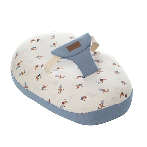 Cojin maternal con funda de tejido elastico